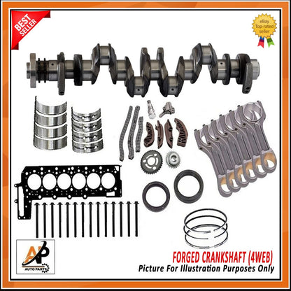 Forged Crankshaft Replacement for BMW X3 X5 X6 3.0 Diesel (2010–2018)