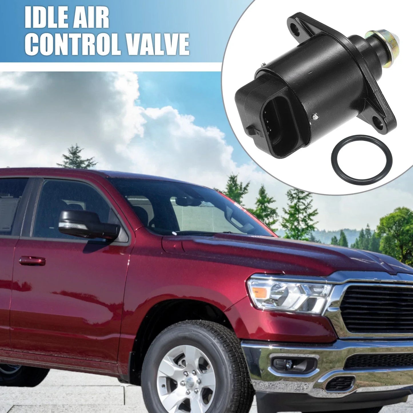 Idle Air Control Valve Set for Dodge Ram 1500 (2002-2008)