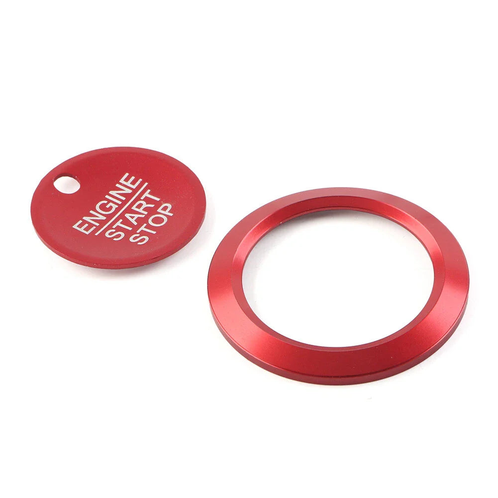 Engine Start Stop Switch Cover Trim for Ford F150 Raptor (2015-2020) Red