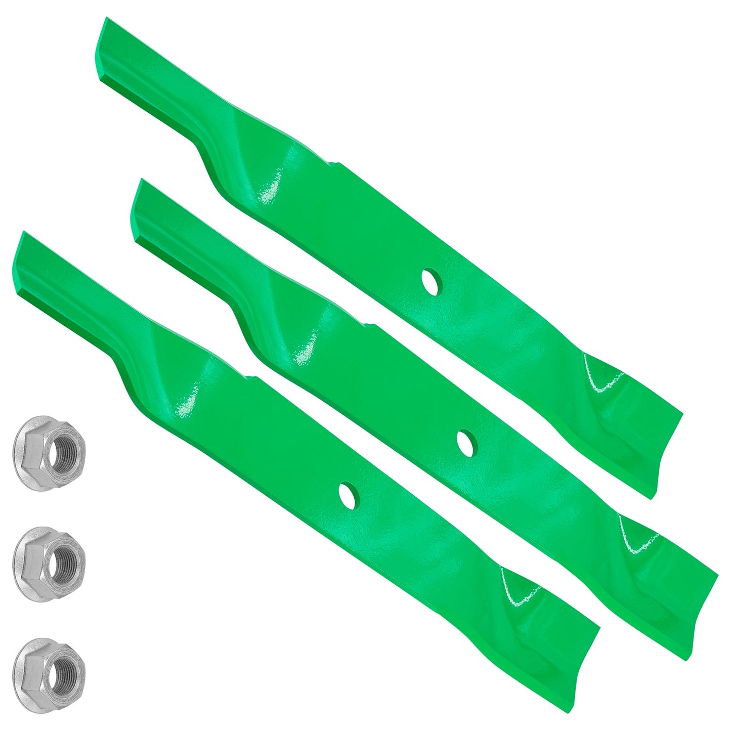 Deck Blade 60 Inch Replacement with Nut for Cub Cadet DS60 L60 LZ60 (2000–2024)