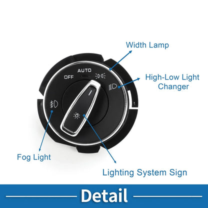 Headlight Fog Light Control Switch for Porsche Cayenne (2011-2016)