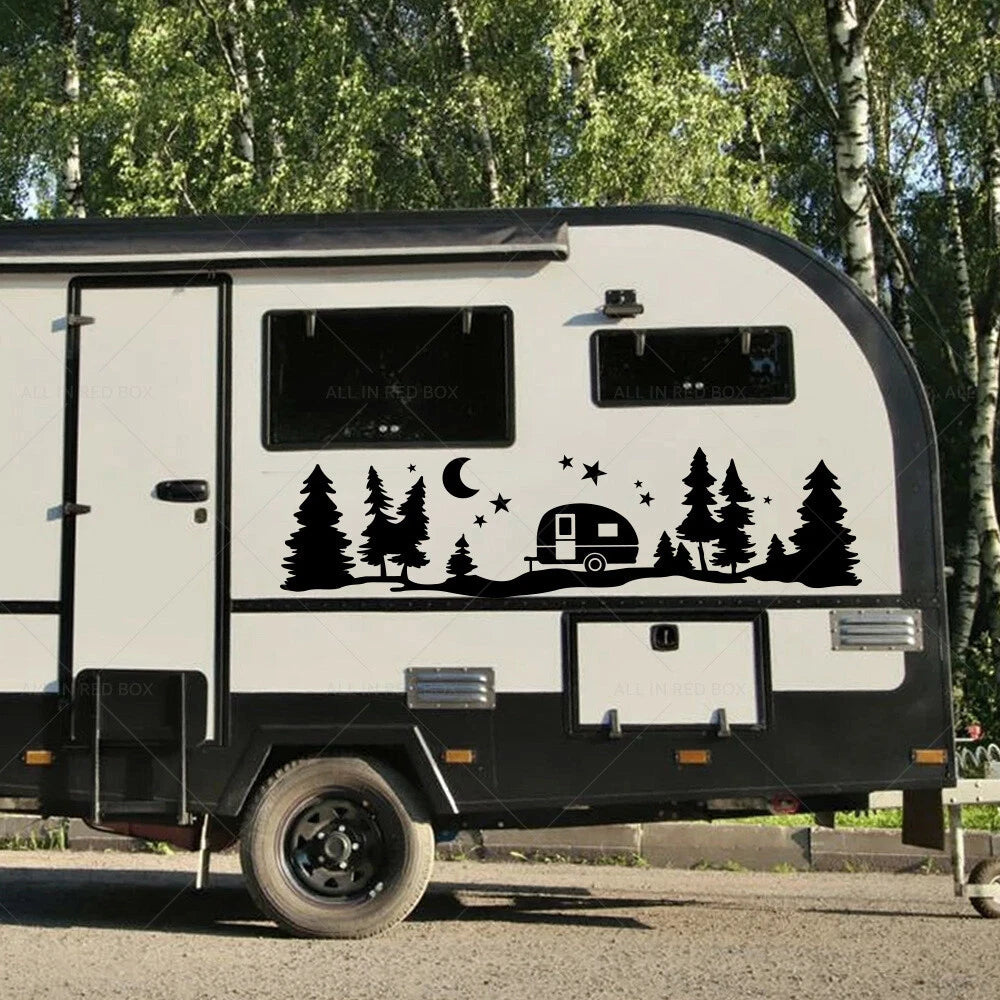Vinyl Decal Sticker for Camper Van Motorhome Caravan Adventure