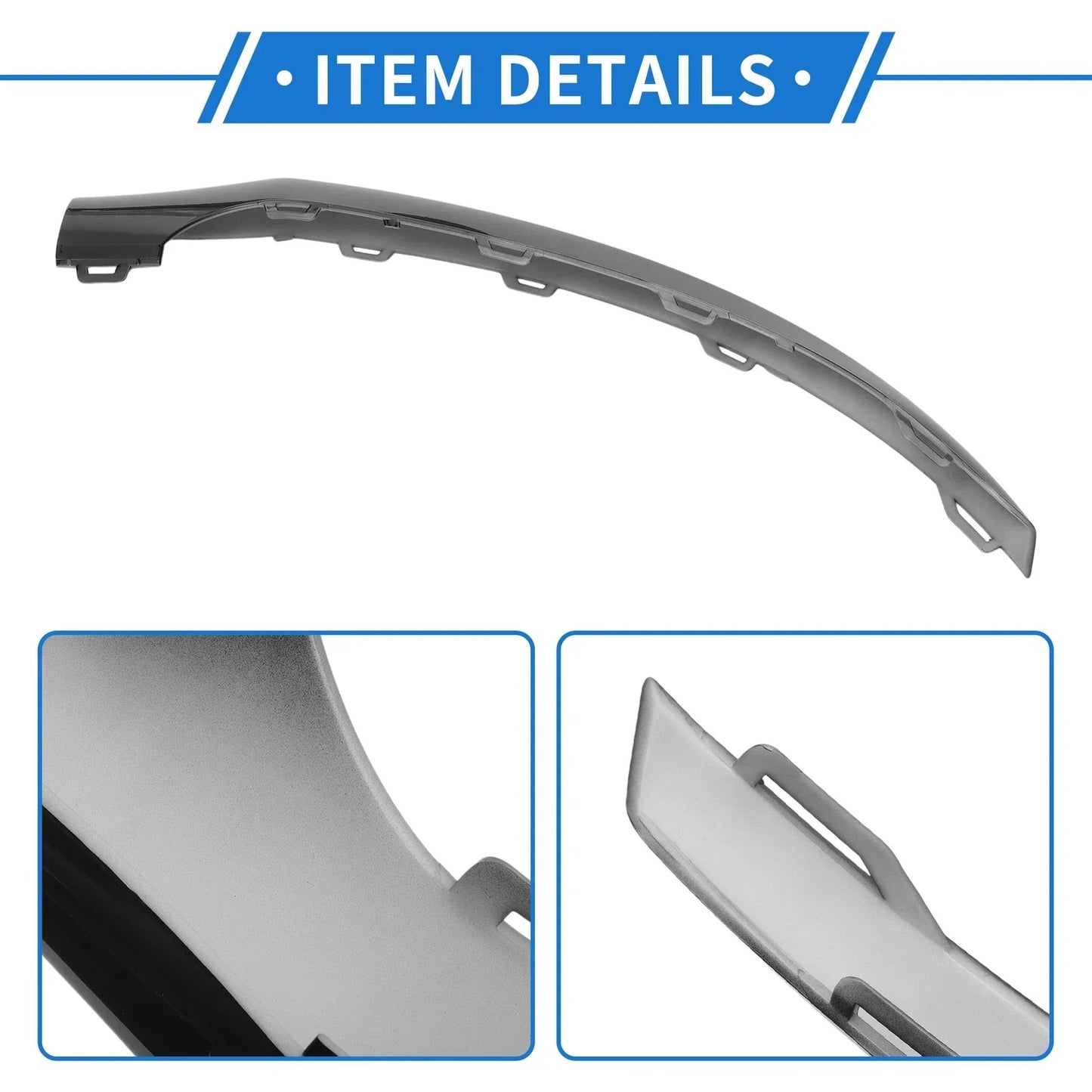 Front Right Bumper Grille Trim for Mercedes-Benz W218 CLS (2015-2017)