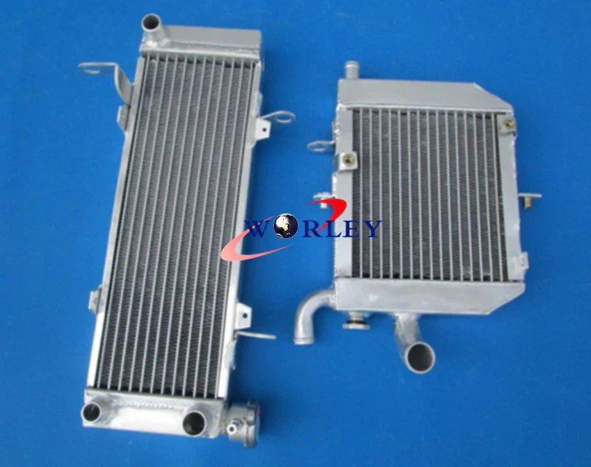 Aluminum Radiator & Red Silicone Hose Kit for Honda RVF400 NC35 NC30