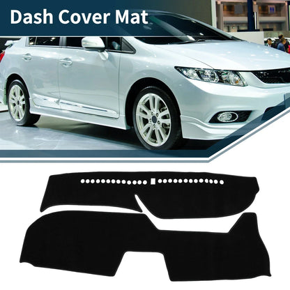 Dashboard Cover Mat for Honda FREED GB5/6/7/8 (2016-2024) Sun Protector Black