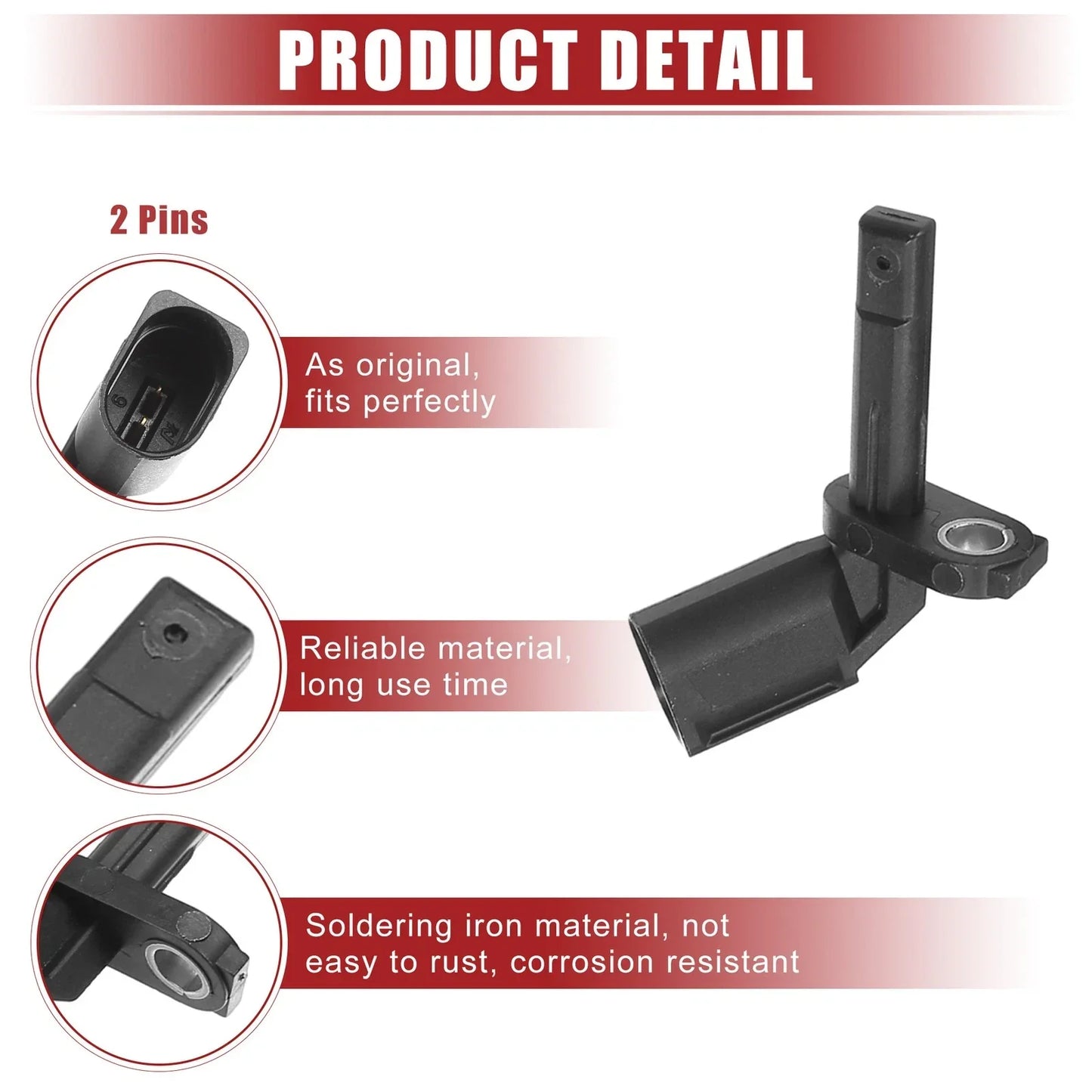 ABS Sensor Set for Porsche Macan (2015-2018) - Front & Rear, Left & Right