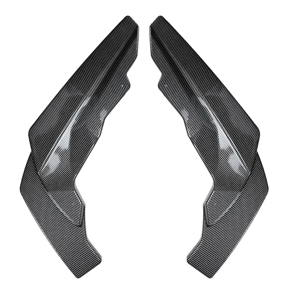 Carbon Black Rear Bumper Side Spoiler Lip for BMW 2 Series M2 (2023-2024)