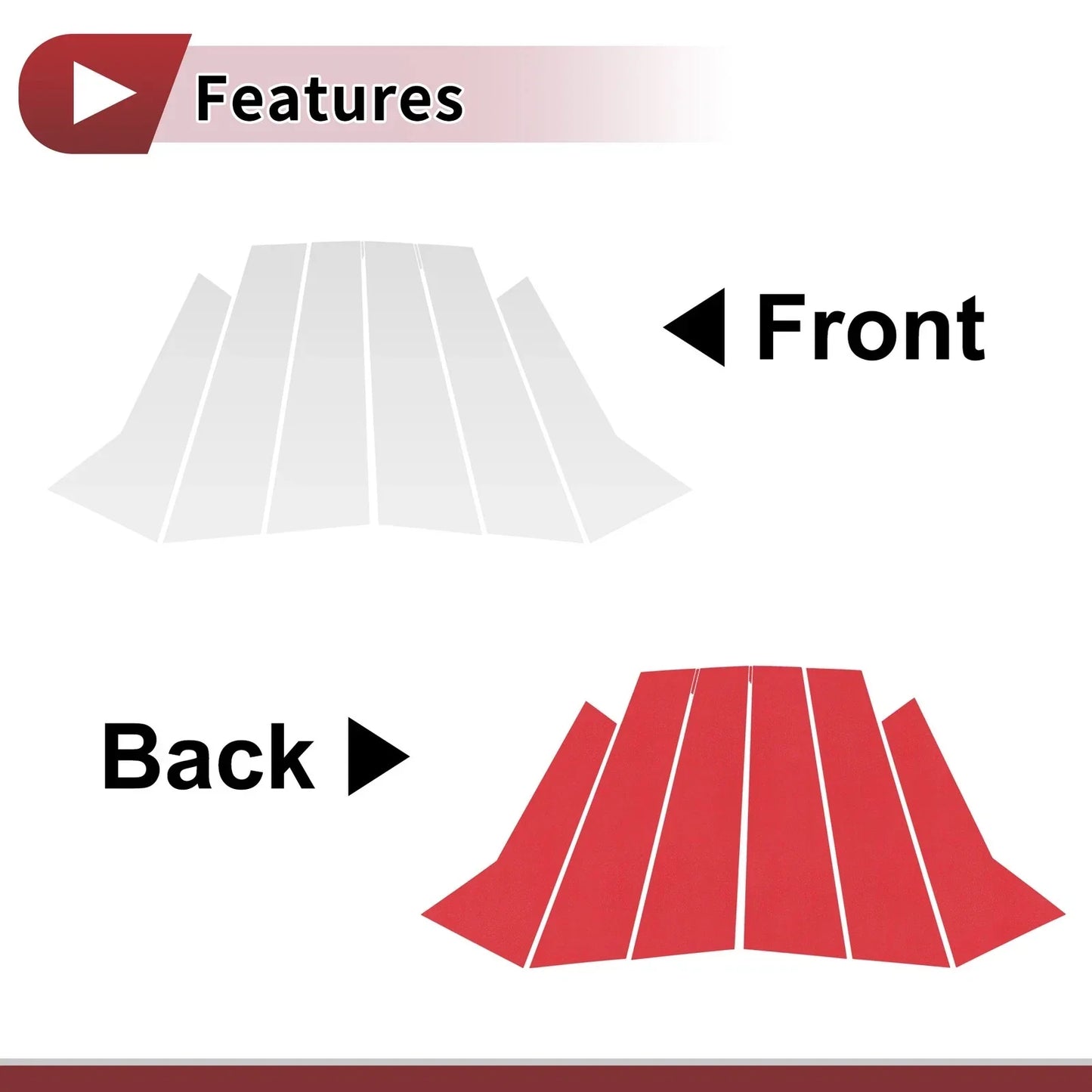 Pillar Window Trim for Porsche Macan 2014-2022