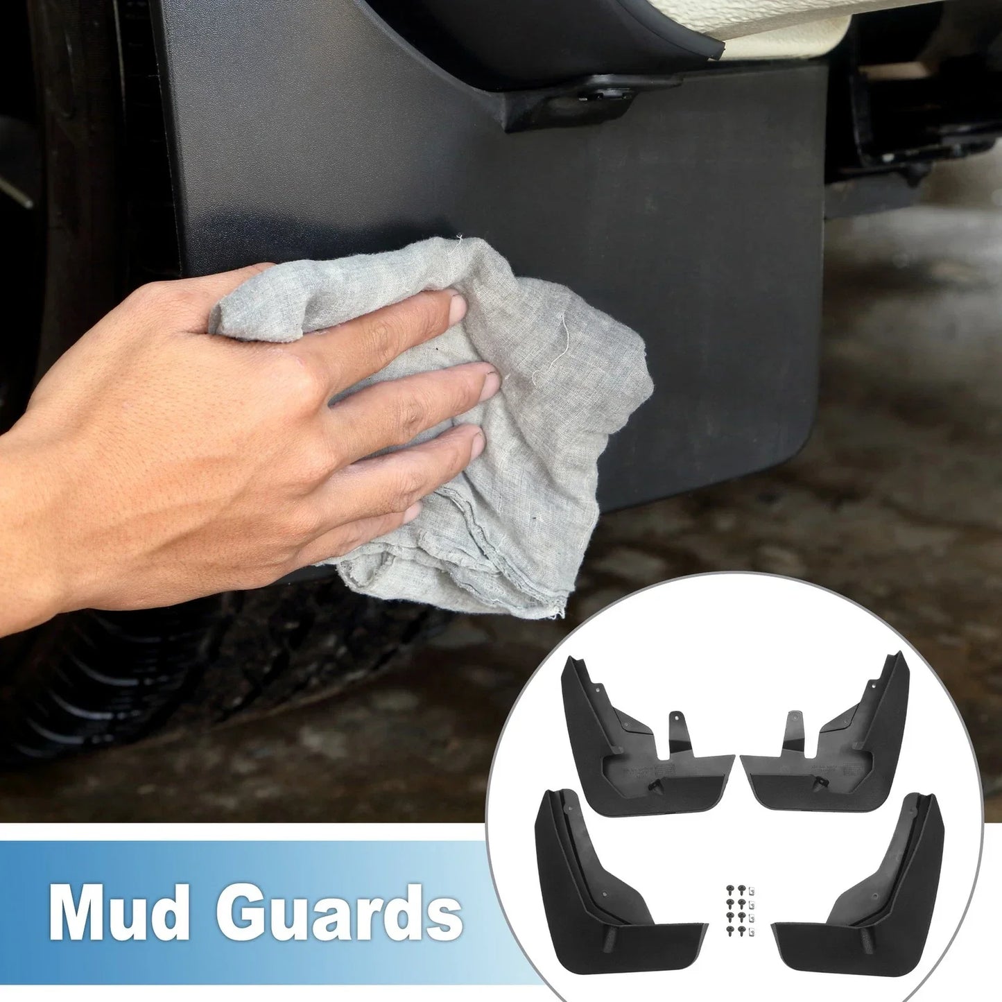 Mud Flap Splash Guard for Chevrolet Suburban 2021-2023