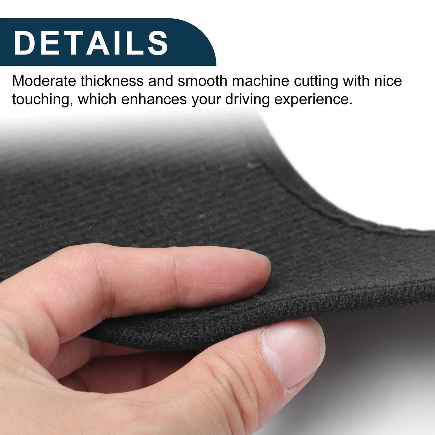 Car Door Leather Anti Kick Pad Sticker for Mercedes-Benz GLS (2017)