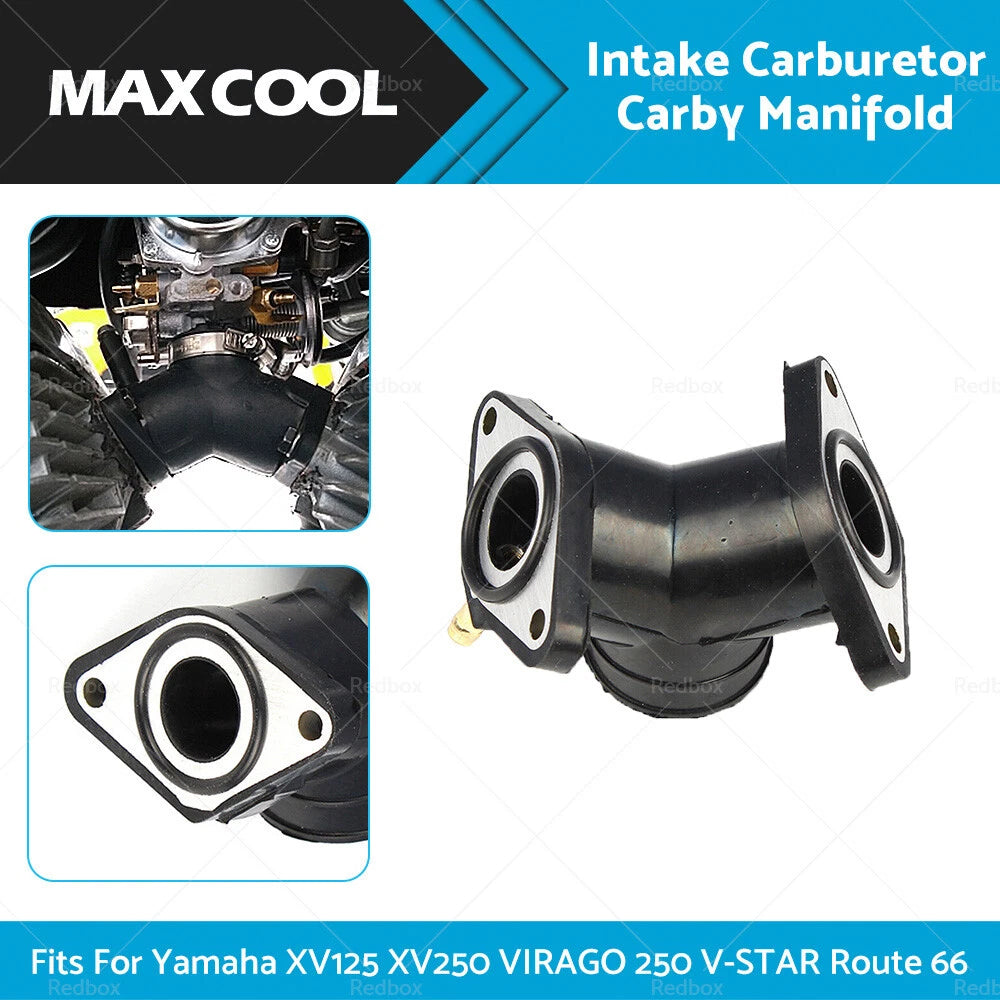 Intake Carburetor Manifold for Yamaha XV125 XV250 VIRAGO 250 V-STAR (1988-2007)