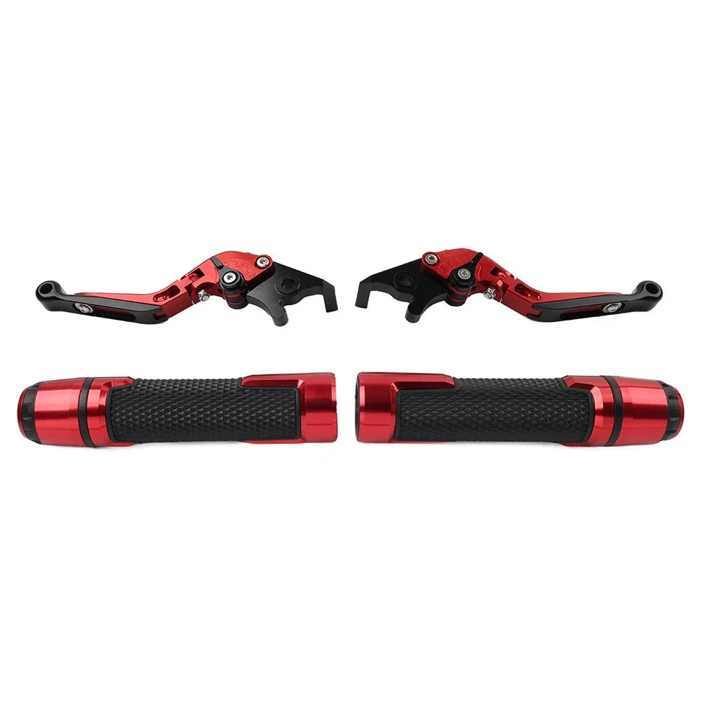 Folding Extendable Brake Clutch Lever Grip Set for BMW S1000XR (15-21)