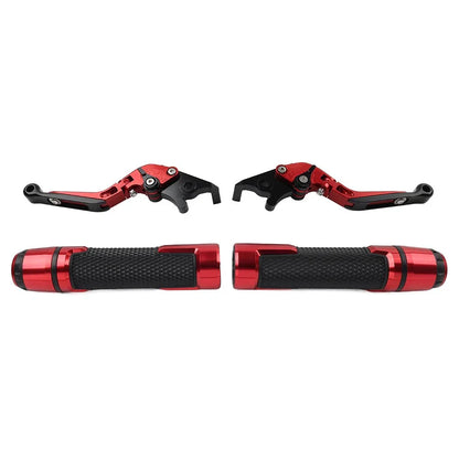 Folding Extendable Brake Clutch Lever Grip Set for BMW S1000XR (15-21)