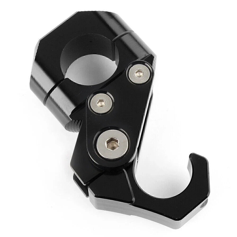 CNC 22MM 7/8" Handlebar Hook for Scooter - Helmet Luggage Bag Hanger Black