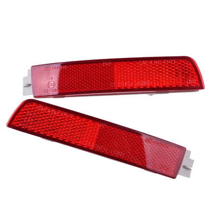2 x Rear Bumper Reflector Lights for Nissan Sentra (2015-2017)