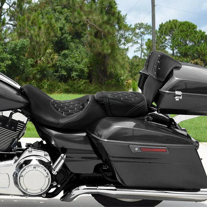Driver Passenger Seat Backrest for Harley Street Glide (2014-2023)