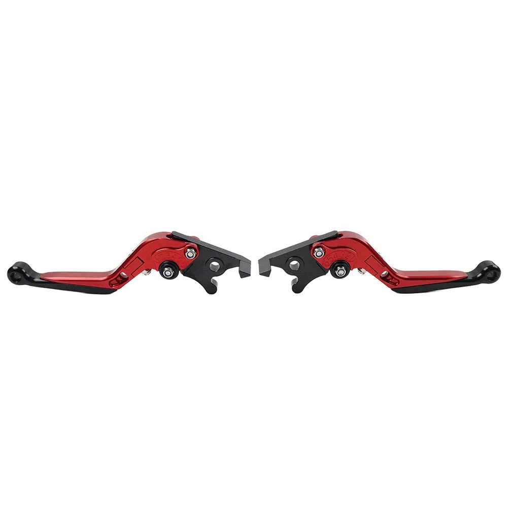 Red CNC Extendable Brake Clutch Levers for BMW S1000XR (2015-2021)
