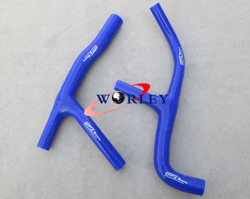 Silicone Radiator Hose for Suzuki DRZ400E 2000-2002 ( Blue)