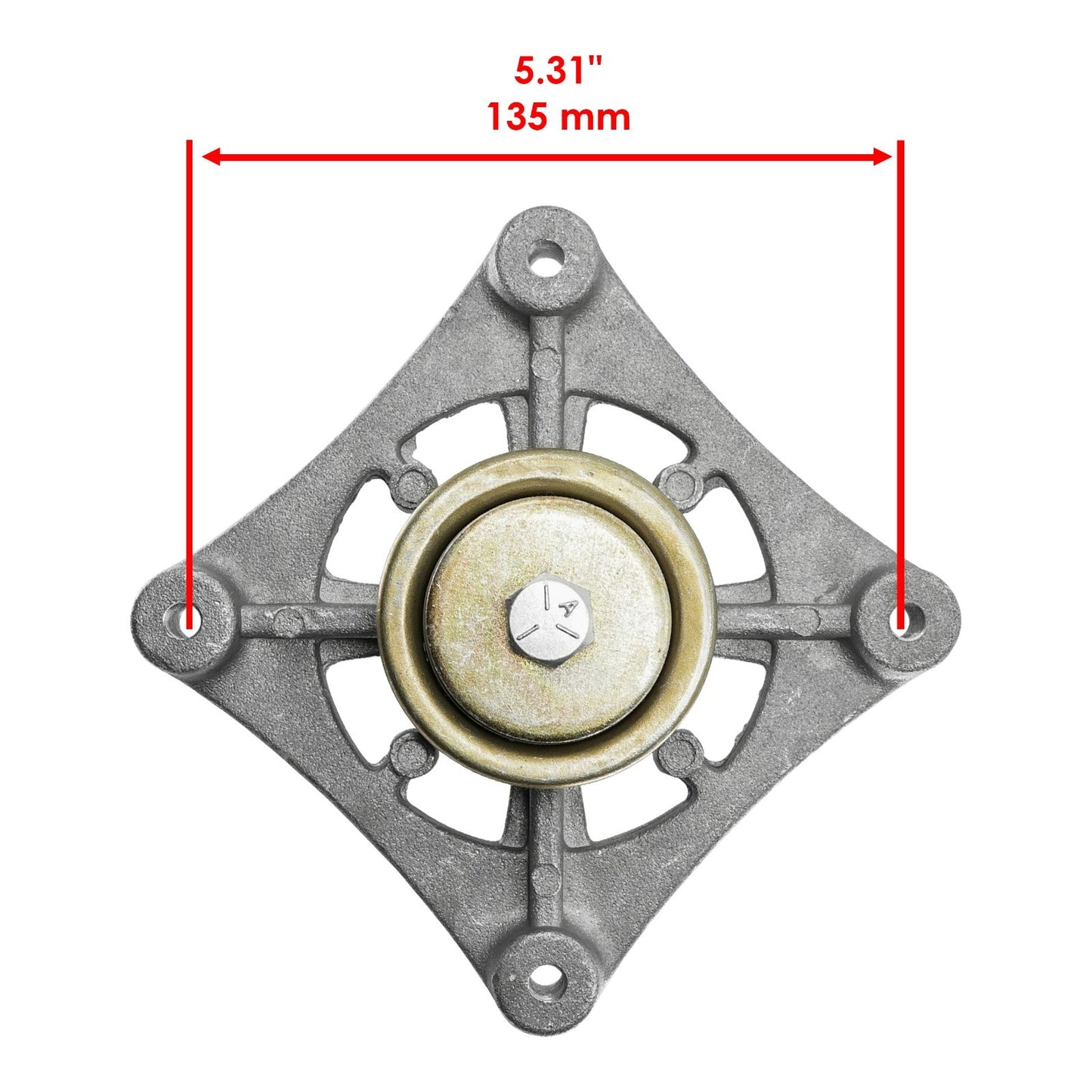 42 in Deck Spindles w 4.8 in OD Pulley for Hustler Raptor 7000 (2016–2020)