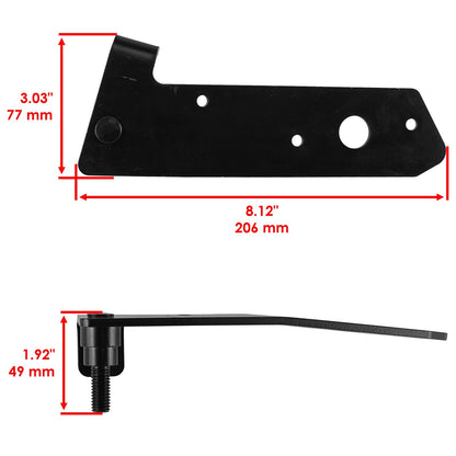 Deck Brake Actuator Arm and Pulley for John Deere 102 105 107S (2010–2018)