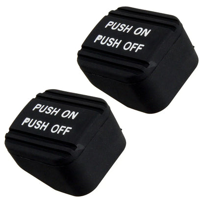 2 x Brake Pedal Rubber for Nissan Altima Maxima Quest Leaf Rogue (2002-2023)