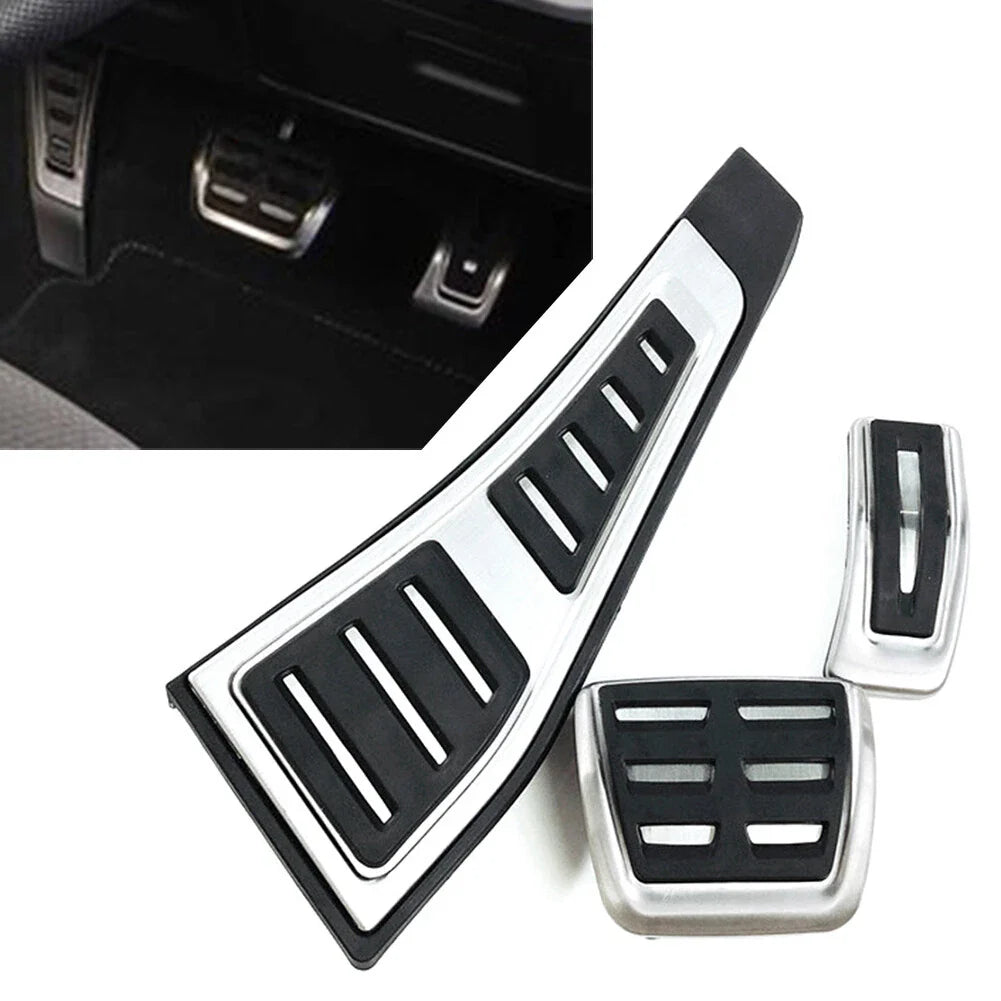 Stainless Steel Foot Pedal Covers for Audi A4 S4 A5 (2009-2016)