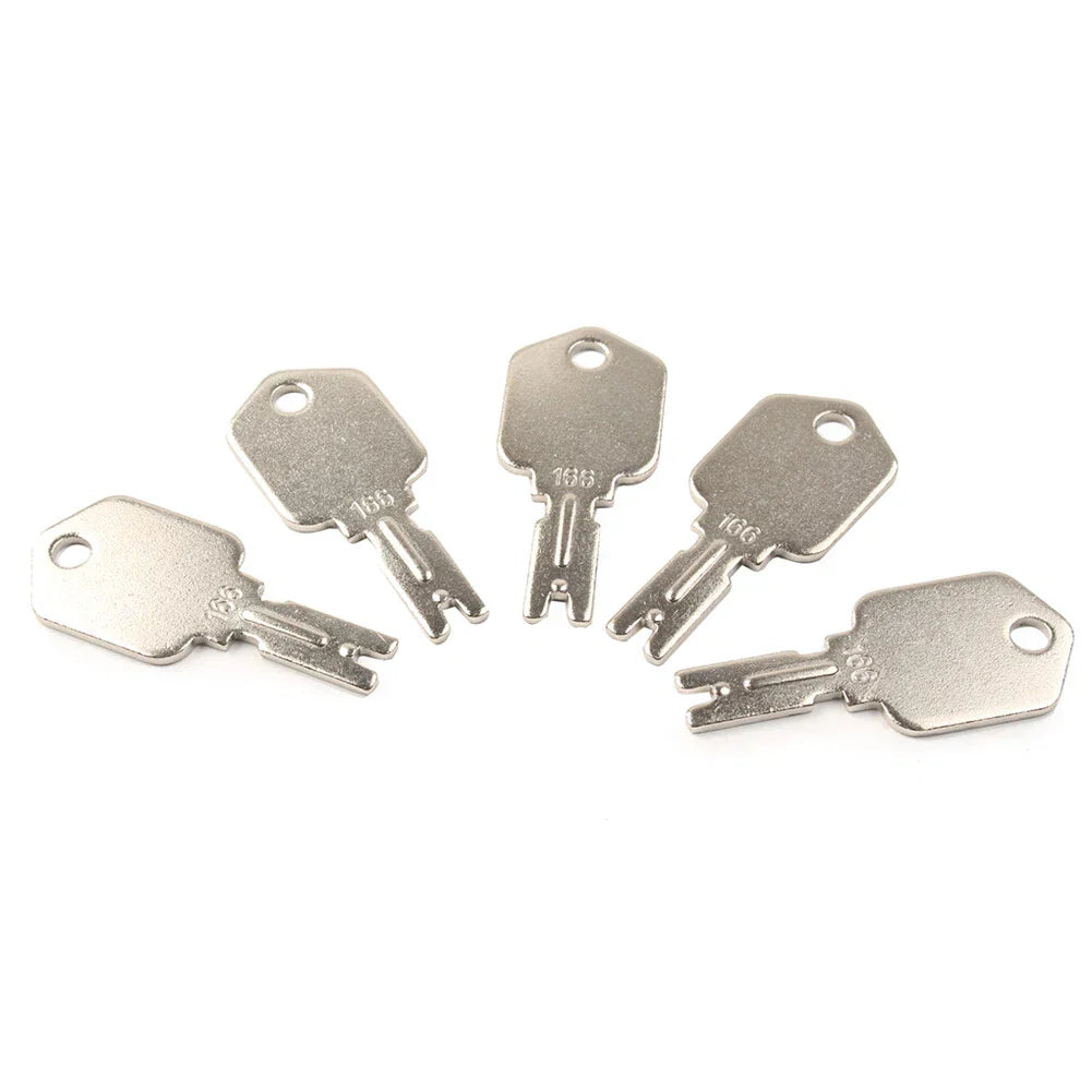 5 x Ignition Keys for Hyster 166 186304 51335040 A214062 Forklift