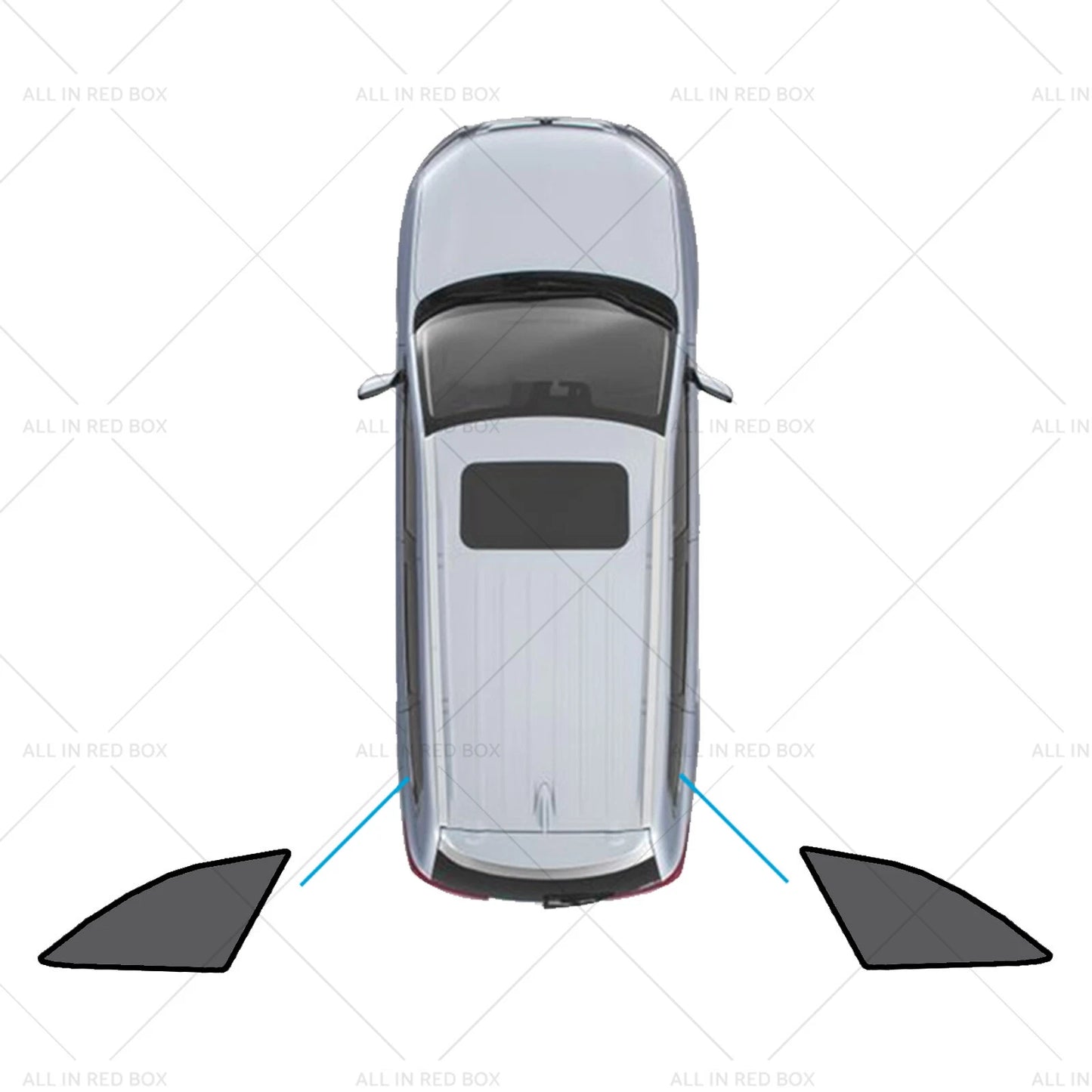 Magnetic Mesh Sun Blind Shades for Audi A4 Wagon B9 (2016-2023)