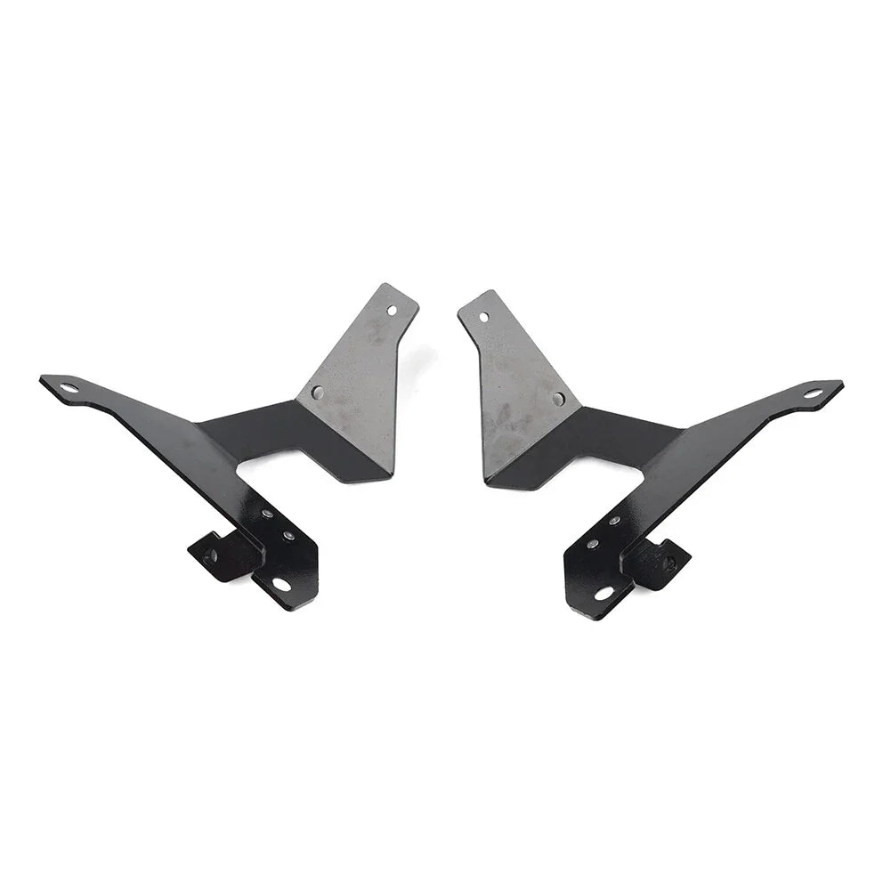Dual A-Pillar Light Mounting Brackets for Jeep Wrangler JL Gladiator JT (2018-2023)