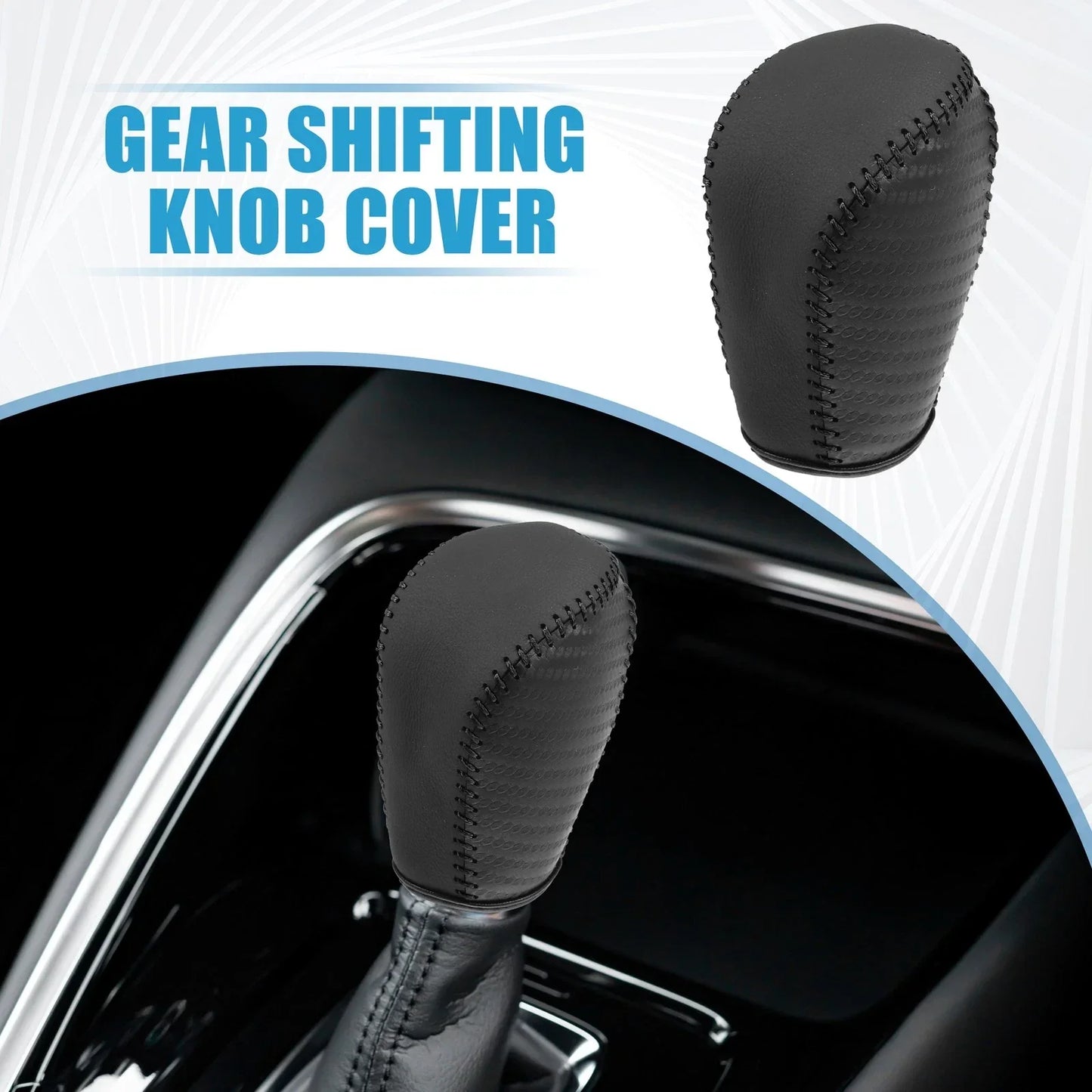 Gear Shifting Knob Cover for Honda Civic 10th Gen (2016-2021) Black