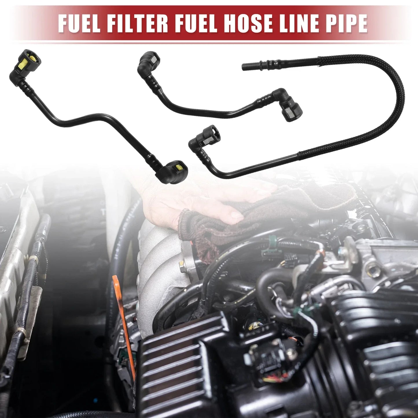 Fuel Filter Hose Line Pipe for Mercedes-Benz ML350 (1998-2005)