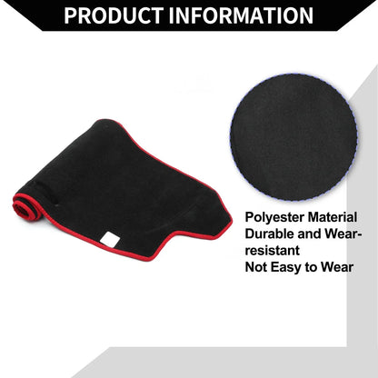 Dashboard Cover Mat for Honda N-BOX JF3/JF4 (2017-2020) Protector Black Red