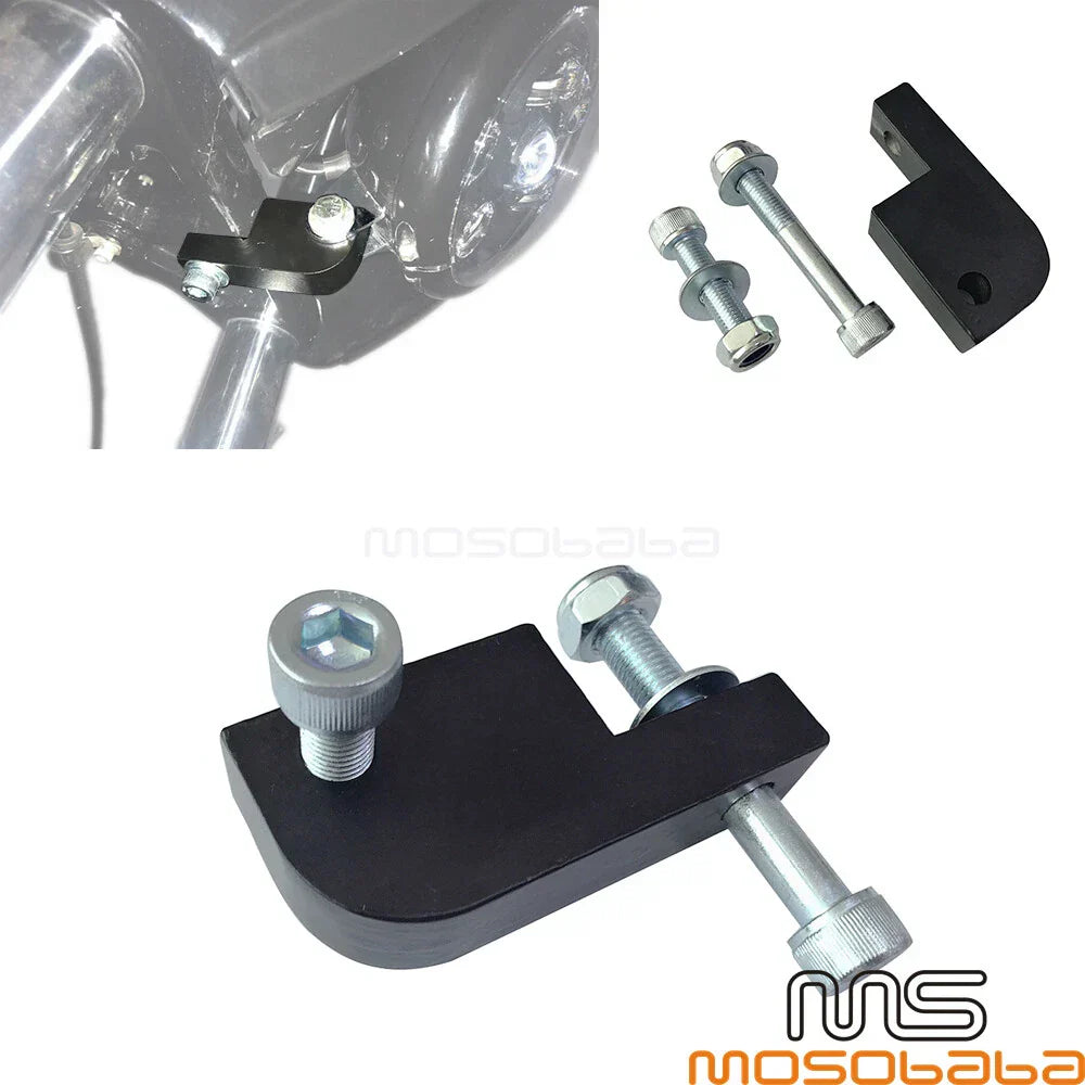 39-49mm Headlight Extension Block for Harley Dyna Sportster