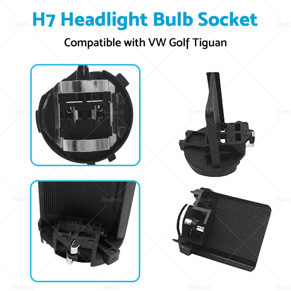 H7 Headlight Bulb Socket Retainer for VW Golf, Tiguan (2006-2023)