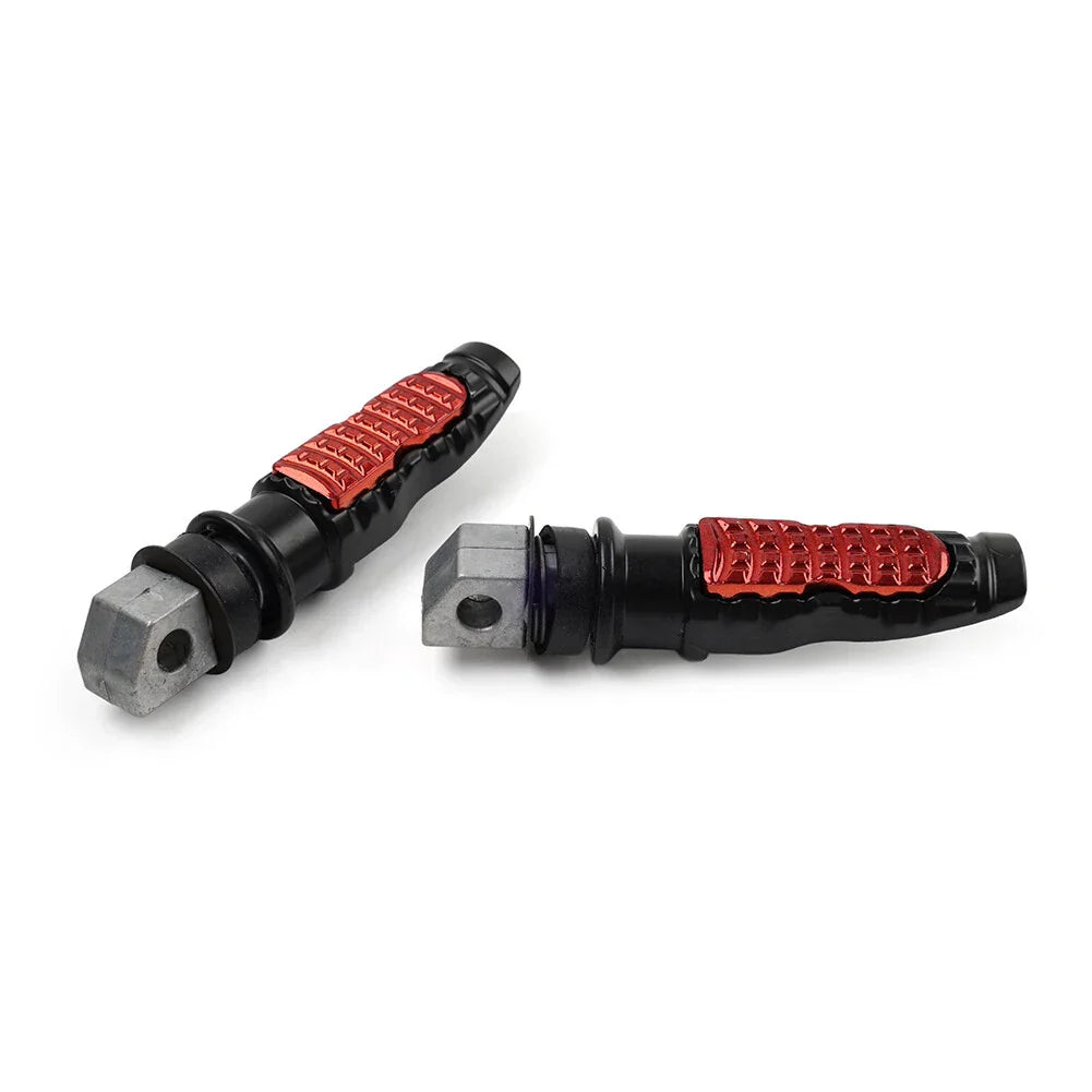 8MM Universal Motorcycle Rear Footrest Pegs for Harley & Honda