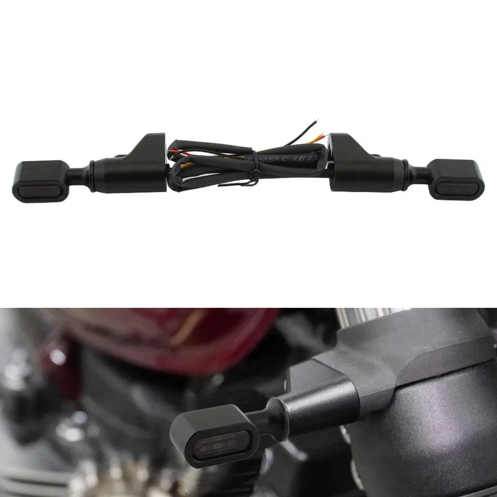 Mini Turn Signal Light Indicator Lamp for T100 T120 Street Twin Bobber (2016-2023)
