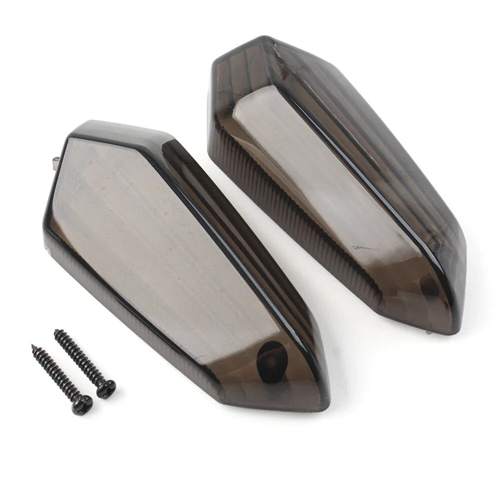 Smoke Turn Signal Blinker Lens for KAWASAKI Z250 Z650 Z750 NINJA 1000