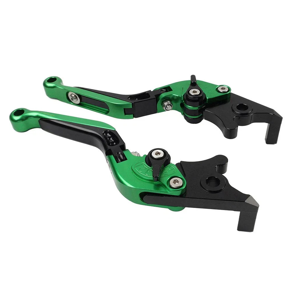 Folding Extendable Brake Clutch Levers for Kawasaki Z1000 ZX6R  (07-16)