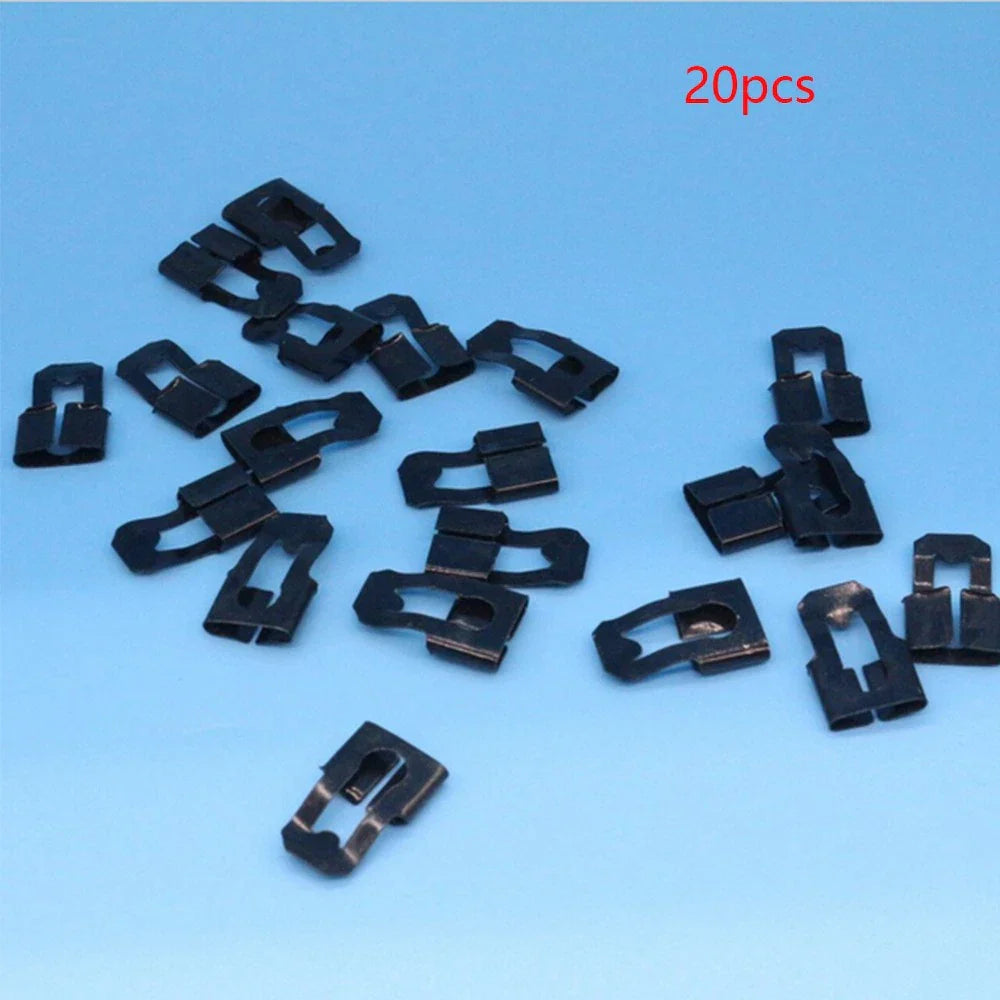 20 x Front Door Lock Cylinder Rod Clips for Chevrolet