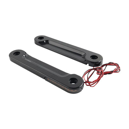 LED Flush Fork Turn Signal Brackets for Harley Street Electra Glide (2014-2023)