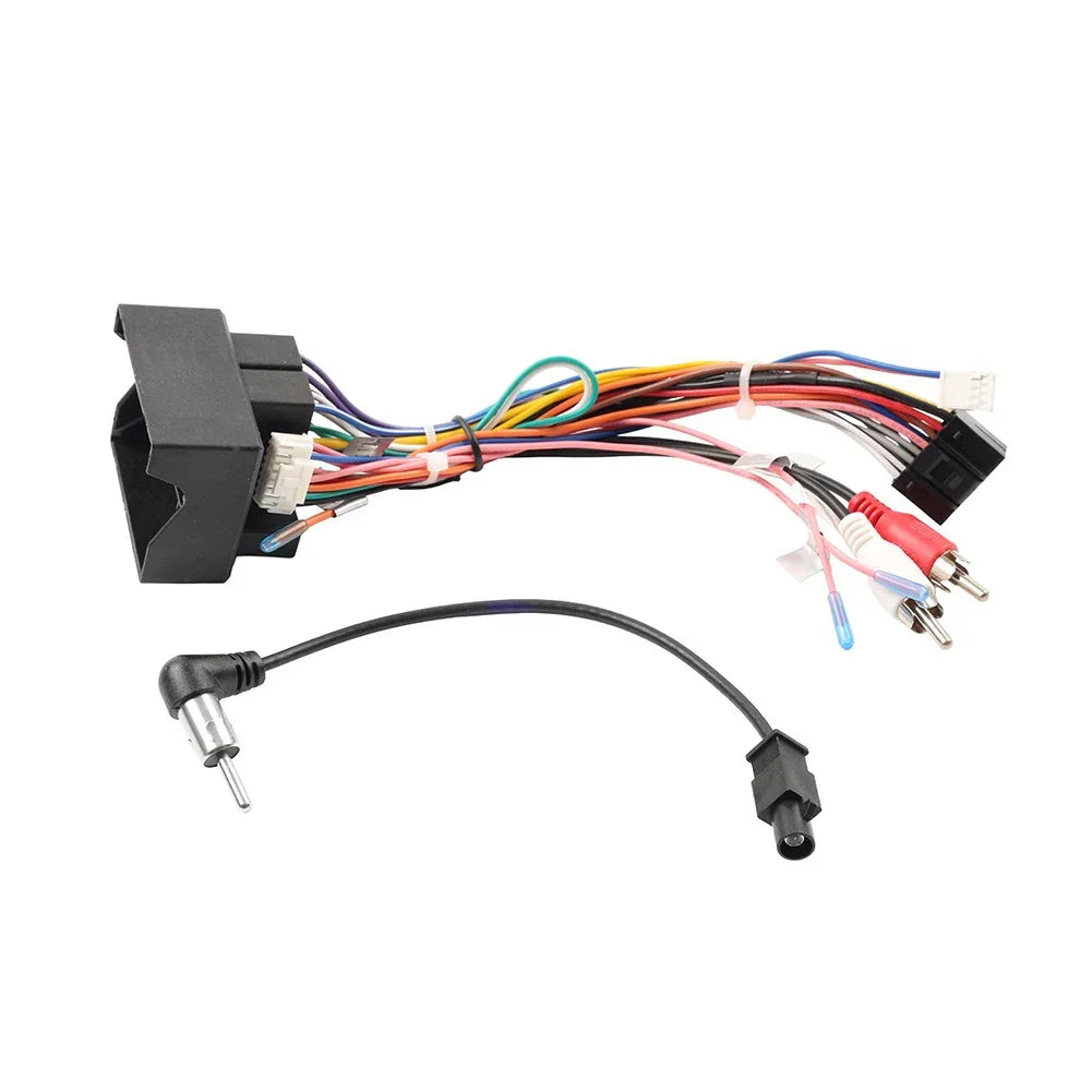 16Pin Stereo Radio Wiring Harness Power Cable for BMW 3 Series E90 X1 E84 (2007-2013)