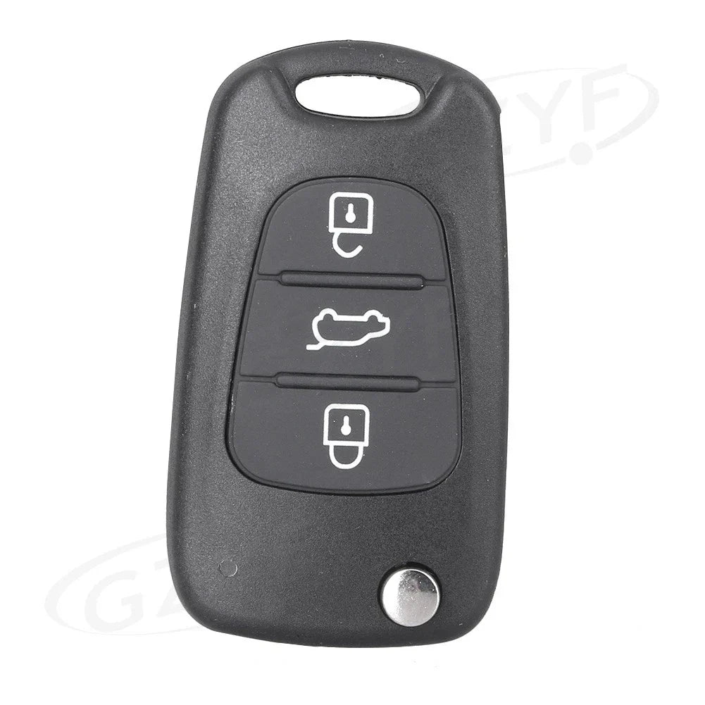 3-Button Remote Key Fob Shell Cover for KIA K2 K5 (2011-2020)