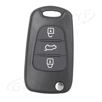 3-Button Remote Key Fob Shell Cover for KIA K2 K5 (2011-2020)