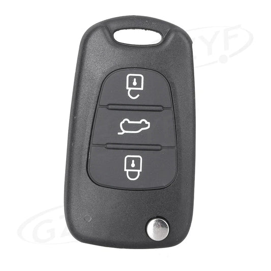 3-Button Remote Key Fob Shell Cover for KIA K2 K5 (2011-2020)