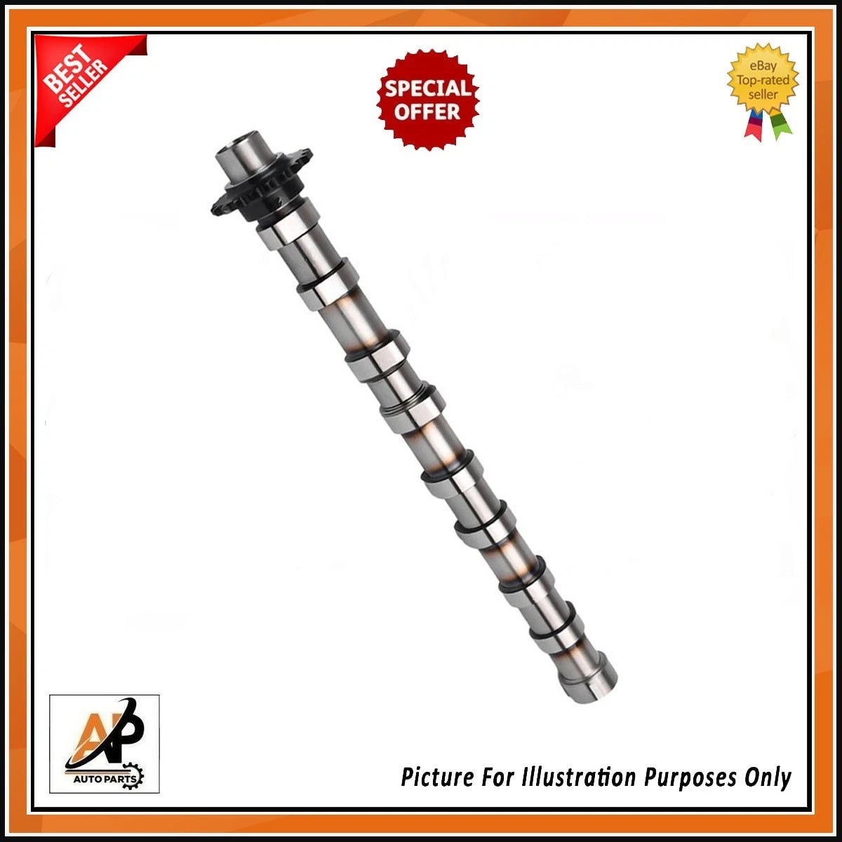 Camshafts Pair Replacement for Citroen 2.0 HDi BlueHDi DW10F (2008–2015)