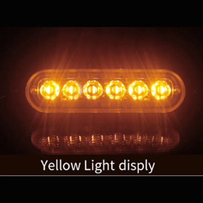 4x 18W LED Strobe Flash Lights for Car Truck Emergency Warning Amber