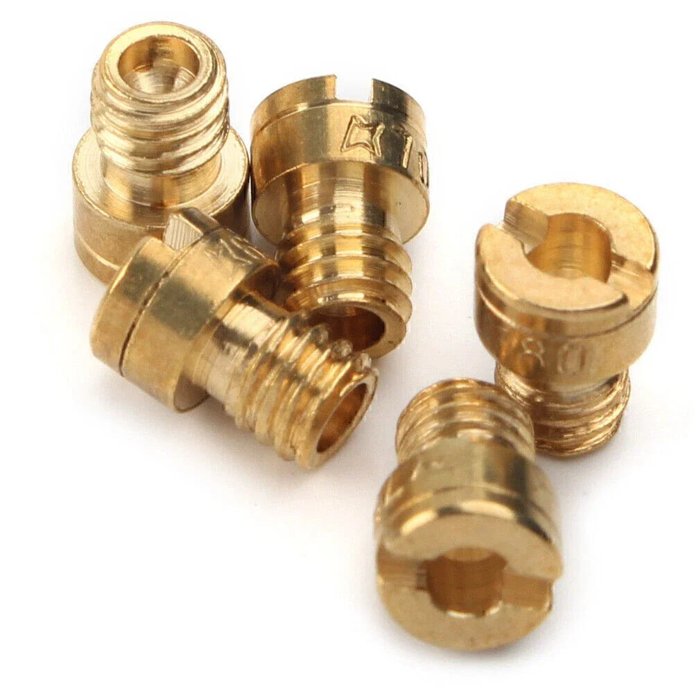 4mm Carburetor Jet Kit 60/65/70/75/80 for 50cc 60cc 80cc Motorized Bike