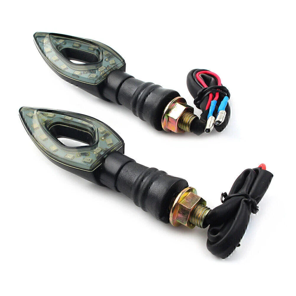 10mm LED Turn Signal Blinker Light Indicator for Universal Cafe Racer