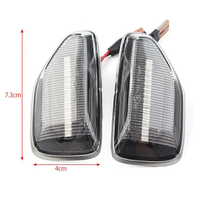 LED Dynamic Side Marker Turn Signal Lights for Dacia Logan Sandero (2004-2023)