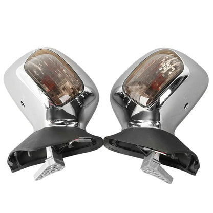 Rearview Mirrors with Turn Signal Lens for Honda Goldwing GL1800 (2001-2017)